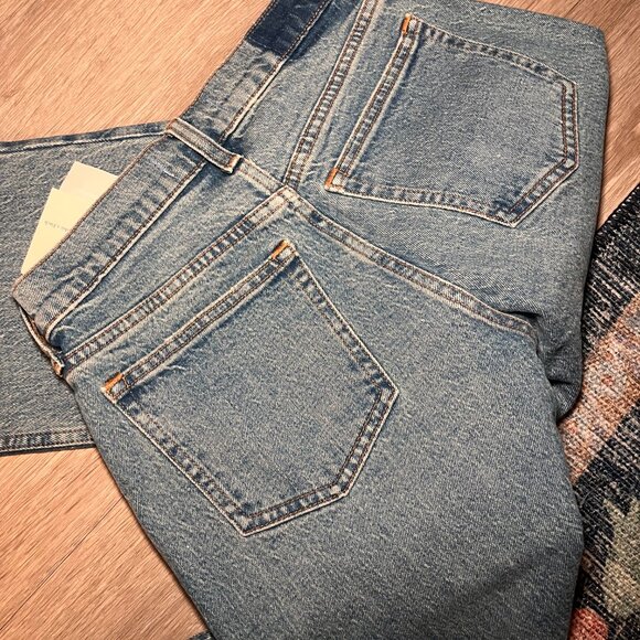 Abercrombie The Baggy Low Rise Curve Love Size 23R - Picture 5 of 5